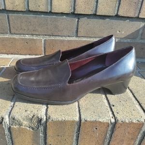 Cole Haan | Brown Slip On Leather Loafers Womens Size 9.5